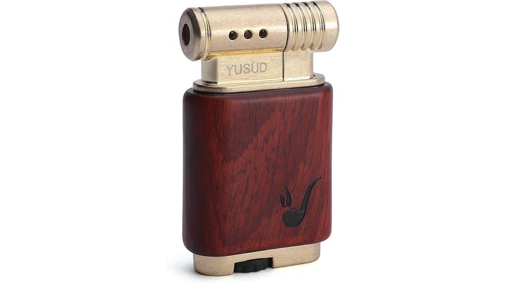 retro refillable trench lighter