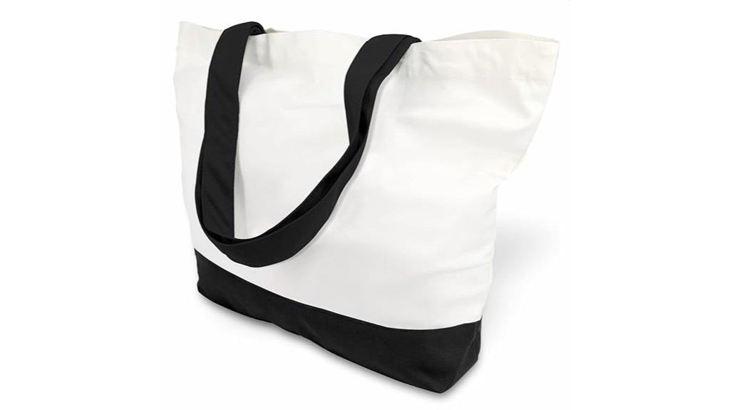 reusable cotton canvas bag