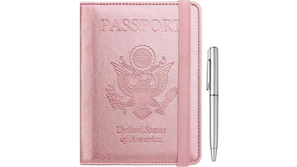 rfid protected passport holder