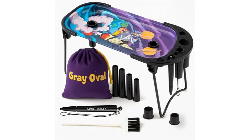 rolling tray with accessories