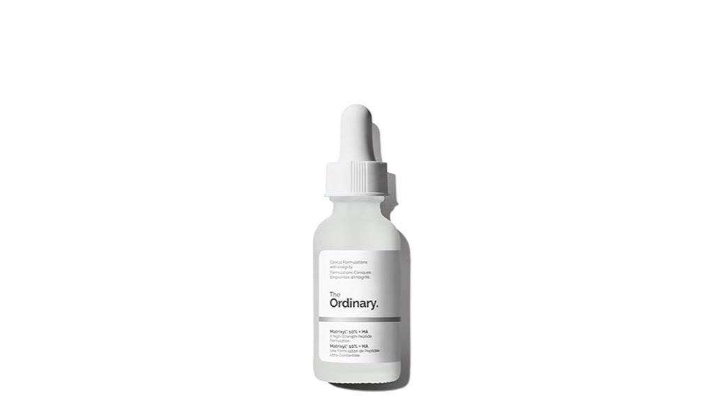 serum with matrixyl hyaluronic