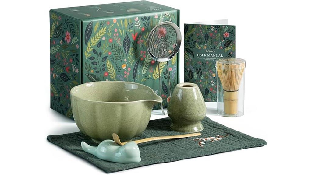 seven piece matcha whisk set