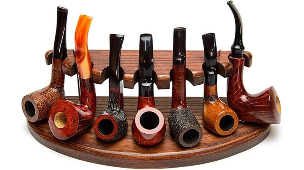 seven pipe tobacco stand