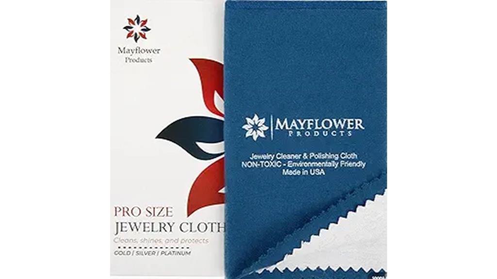 silver jewelry polishing cloth
