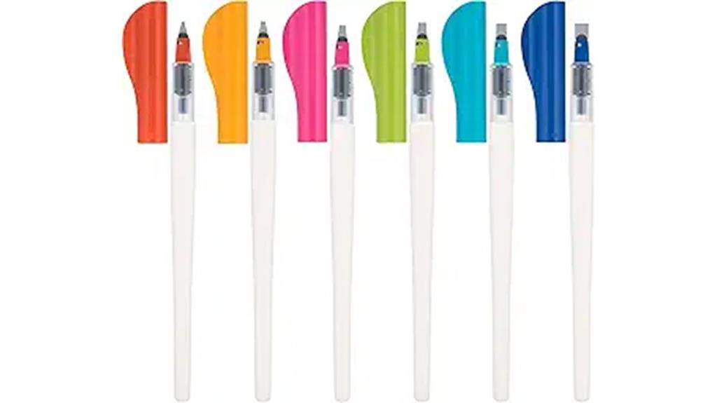 six pack calligraphy pens