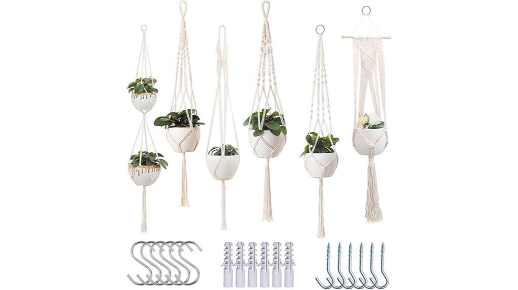 six pack plant hangers