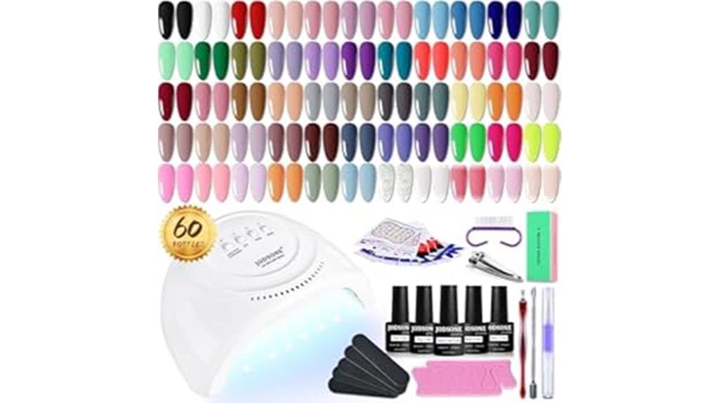 sixty piece gel polish set