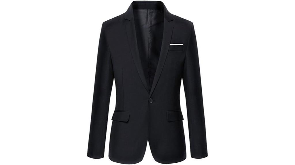 slim fit casual blazer