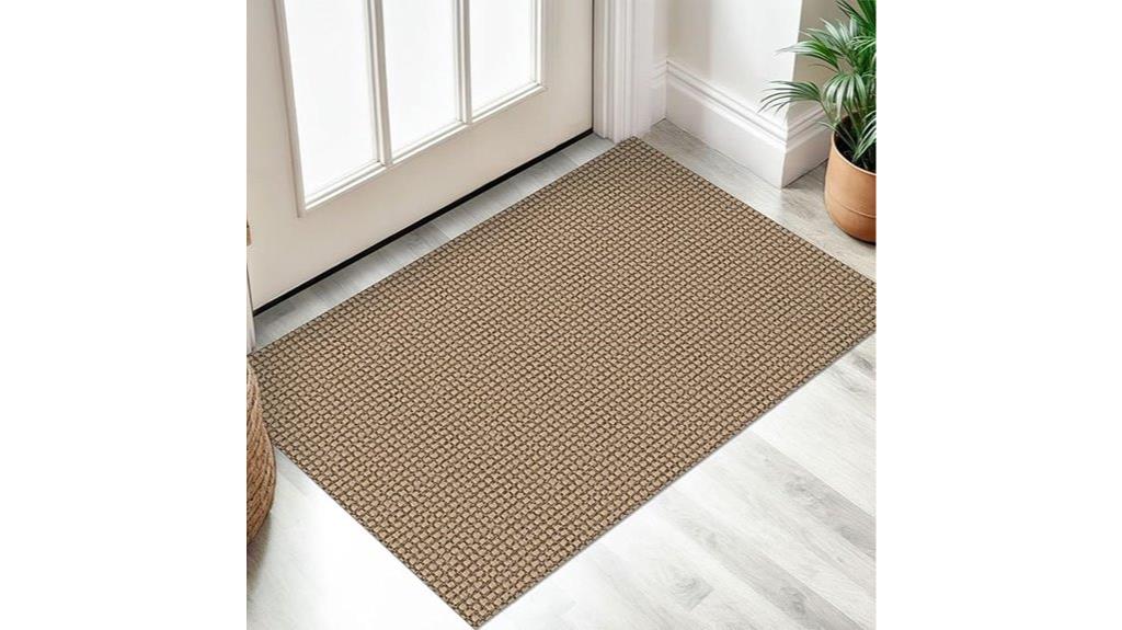 small washable woven rug