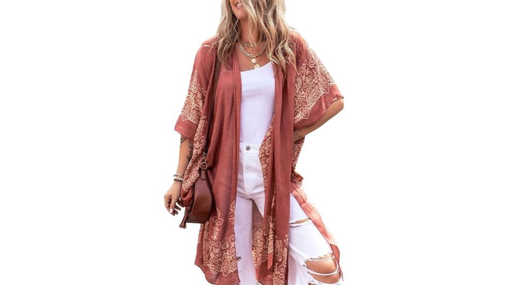 spicy floral sandia coverup