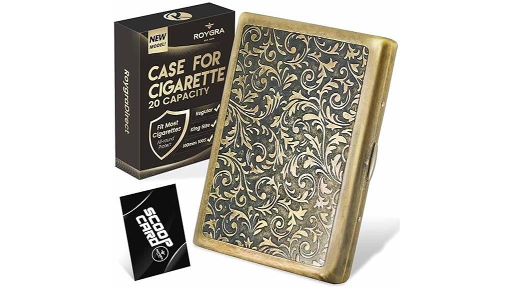 spring loaded cigarette holder