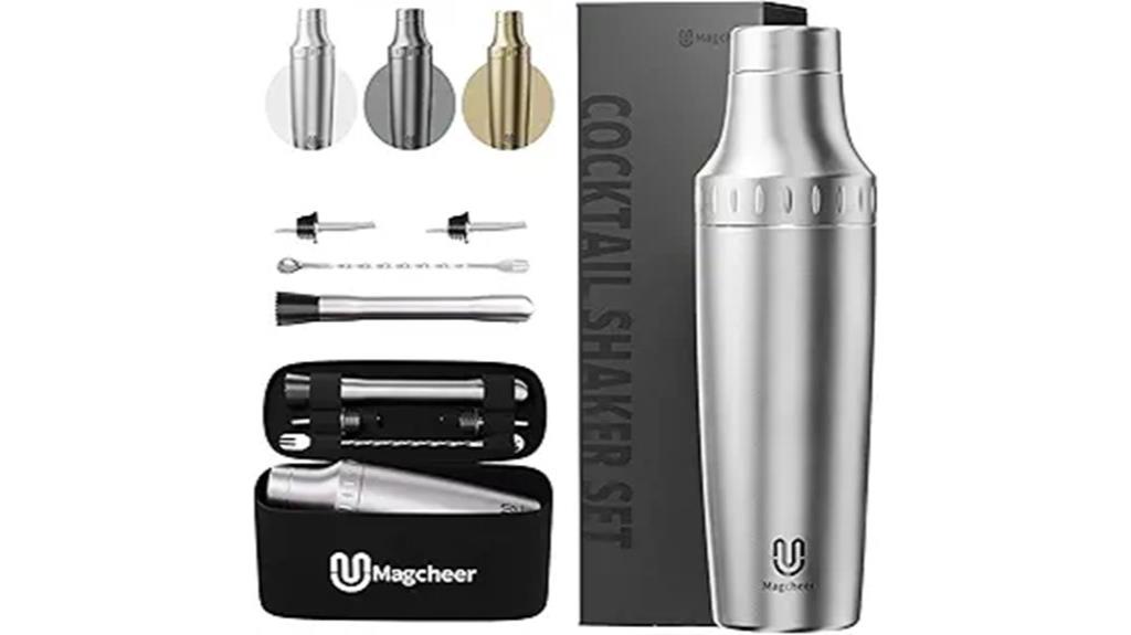 stainless steel cocktail kit
