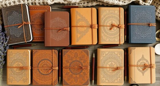 stylish boho notebook collection