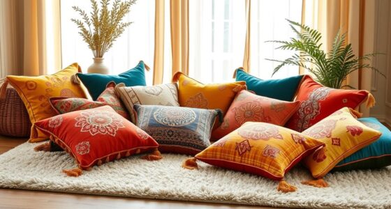 stylish comfortable boho cushions
