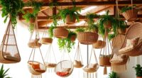 stylish comfortable hanging chairs
