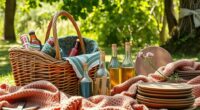 stylish functional picnic baskets
