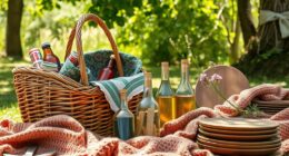stylish functional picnic baskets