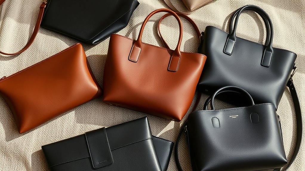 stylish vegan leather bags