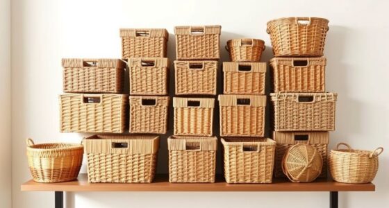stylish wicker storage solutions