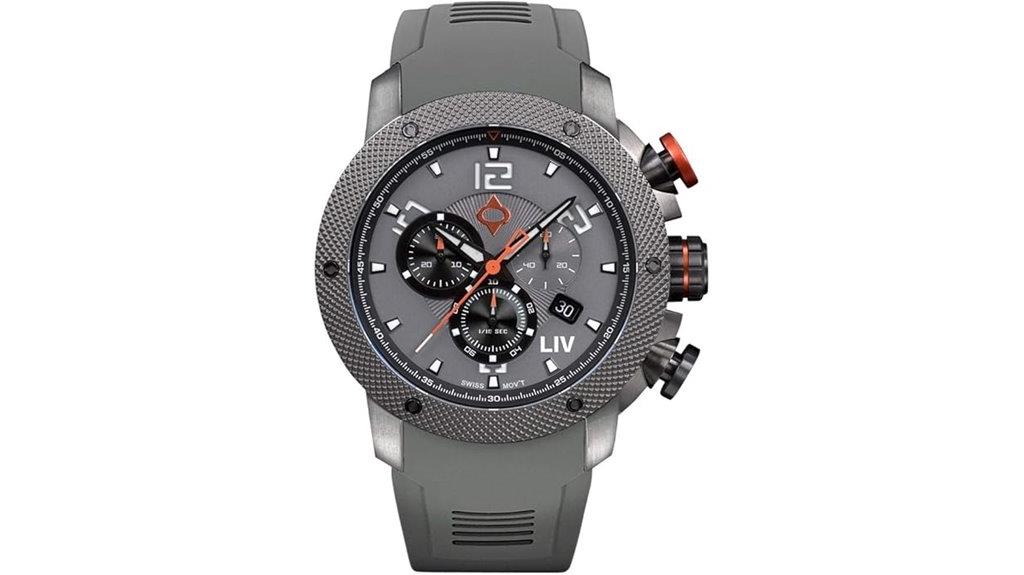 swiss made chronograph watch