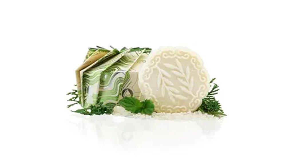 tea tree mint shampoo bar