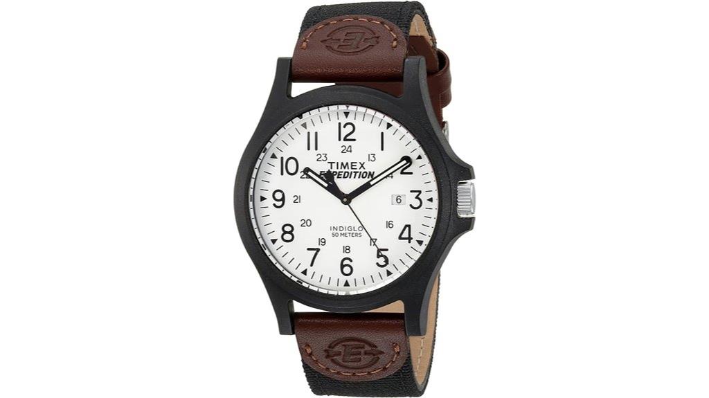 timex expedition black watch