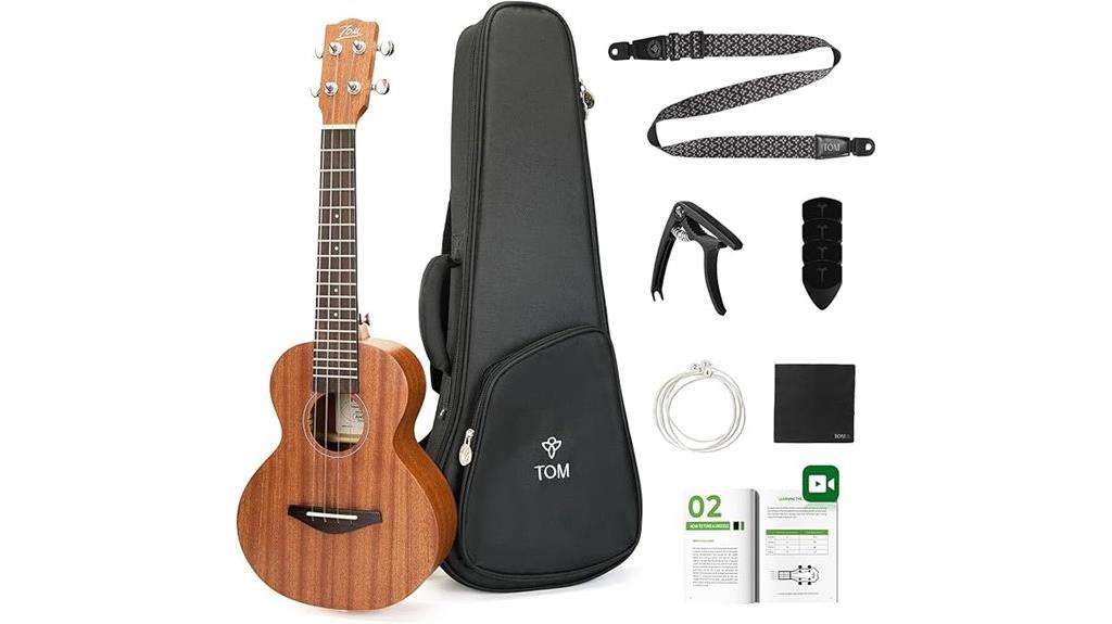 tom sapele ukulele kit