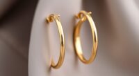 top 14k gold hoop earrings