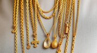 top 15 gold layered necklaces