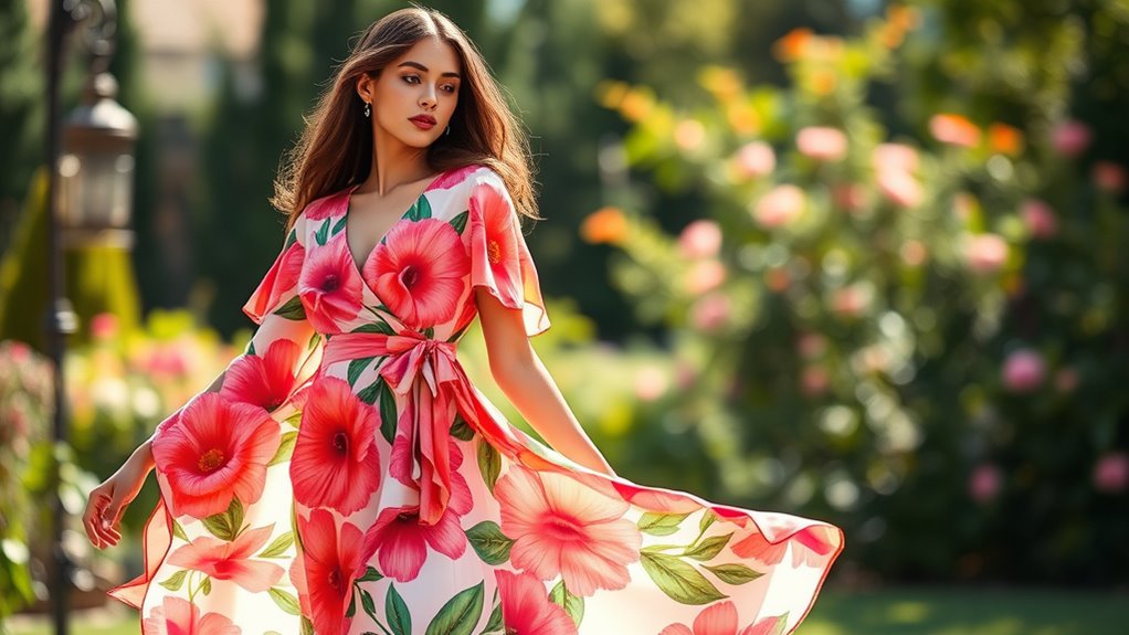 top 5 floral wrap dresses