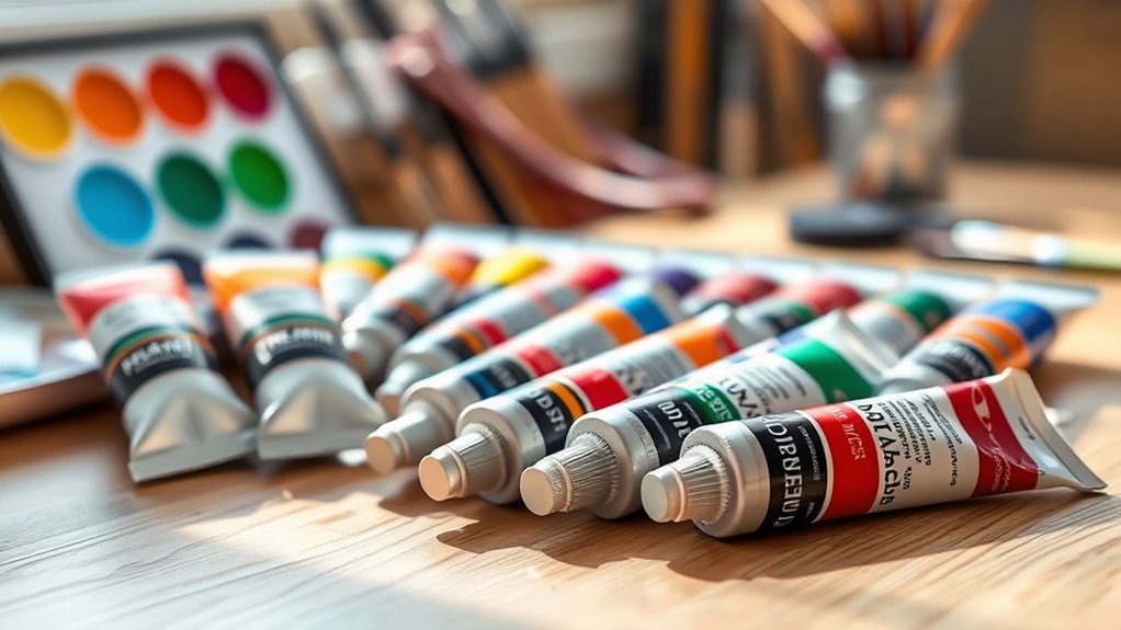 top acrylic paint sets