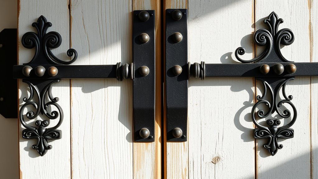 top boho barn door hardware