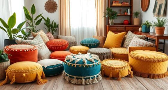 top boho pouf picks