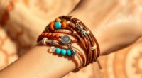 top boho stack bracelets
