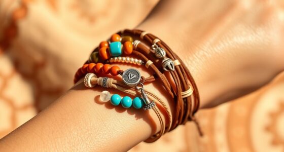 top boho stack bracelets