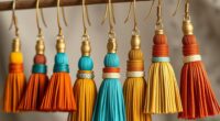 top boho tassel earrings