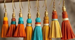 top boho tassel earrings
