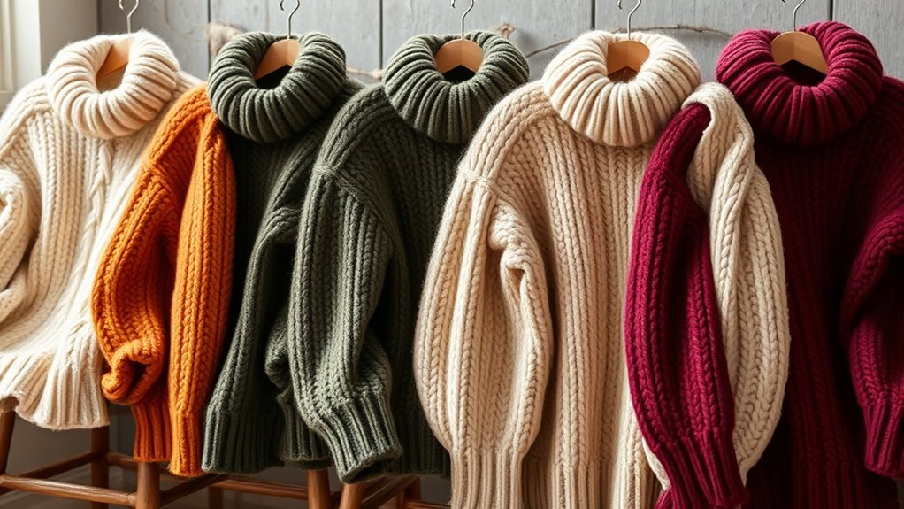 top chunky knit sweaters