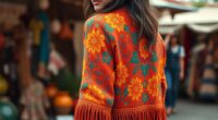 top embroidered boho jackets