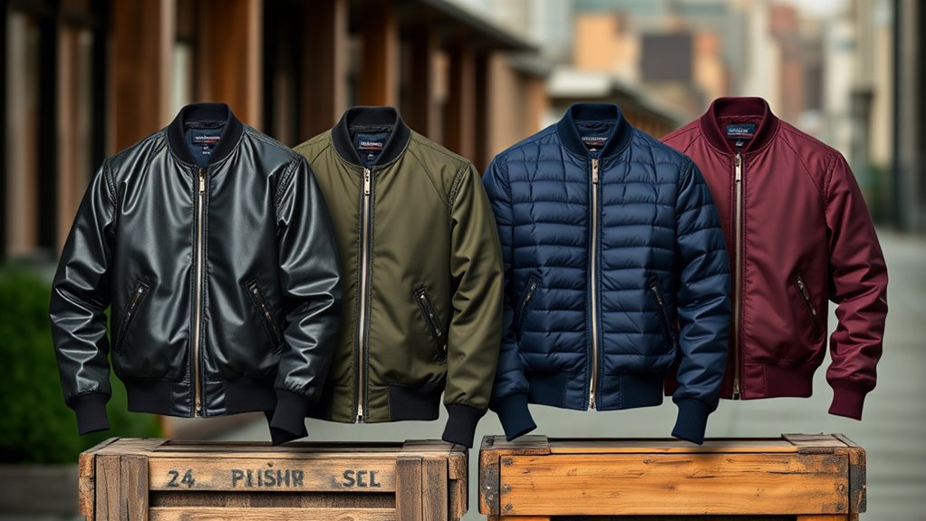 top men s bomber jackets