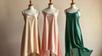 top satin slip dress picks