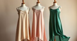 top satin slip dress picks