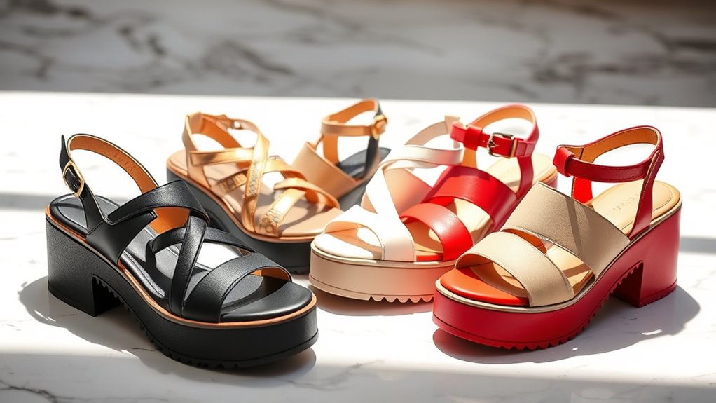 top trendy women s platform sandals