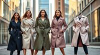 top women s trench coats