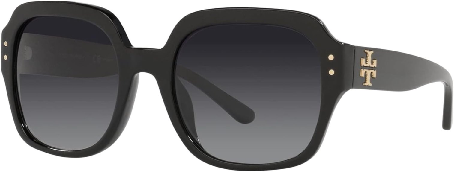 tory burch black gradient