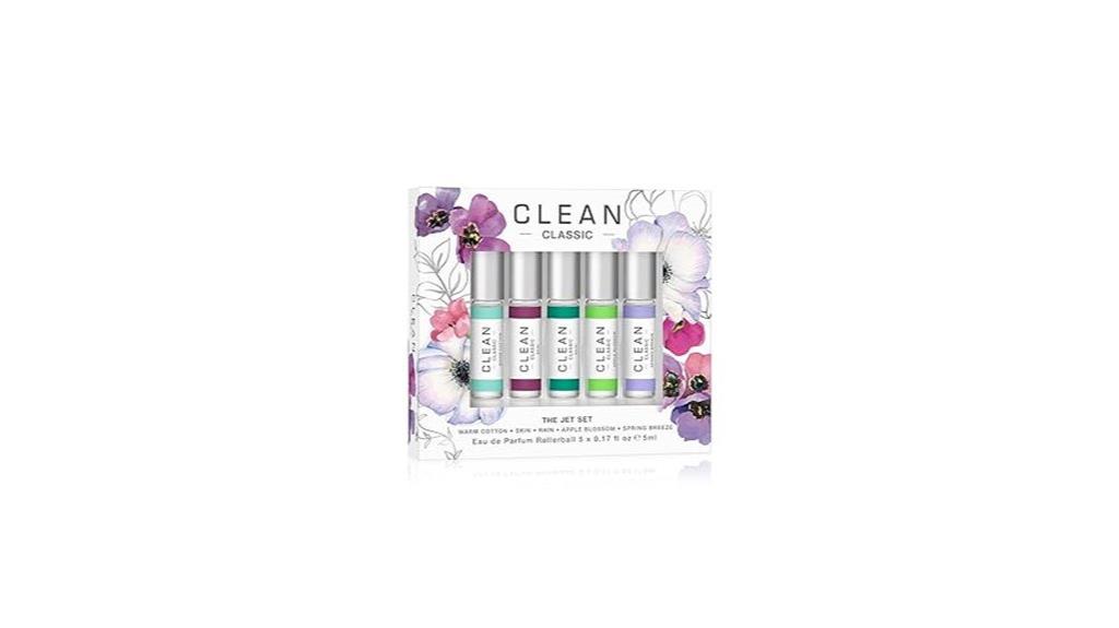 travel sized classic fragrance set