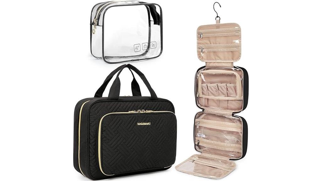 travel toiletry organizer bag