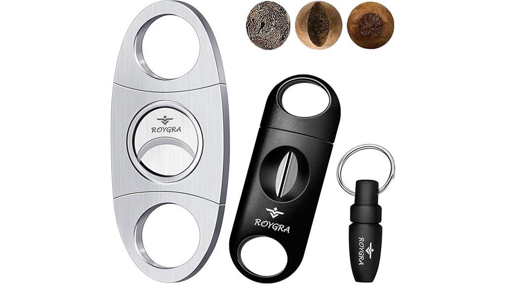triple cigar cutting set