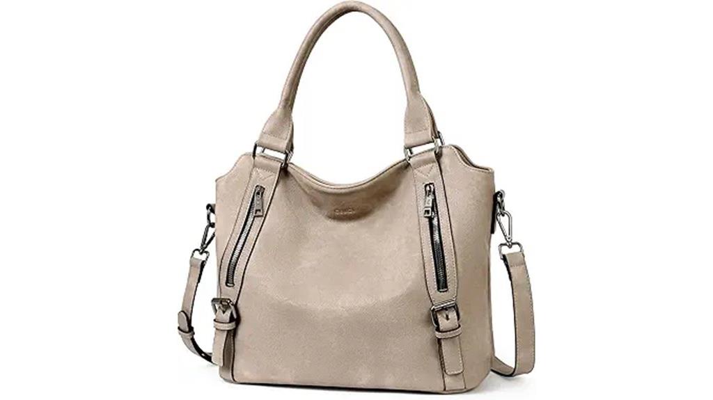 vegan leather tote