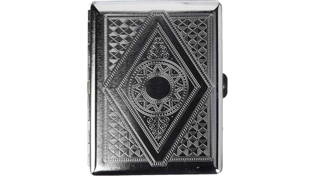 victorian chrome cigarette case